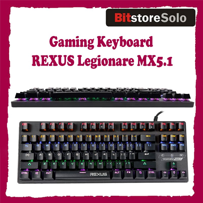 Keyboard MEKANIKAL REXUS LEGIONARE MX5