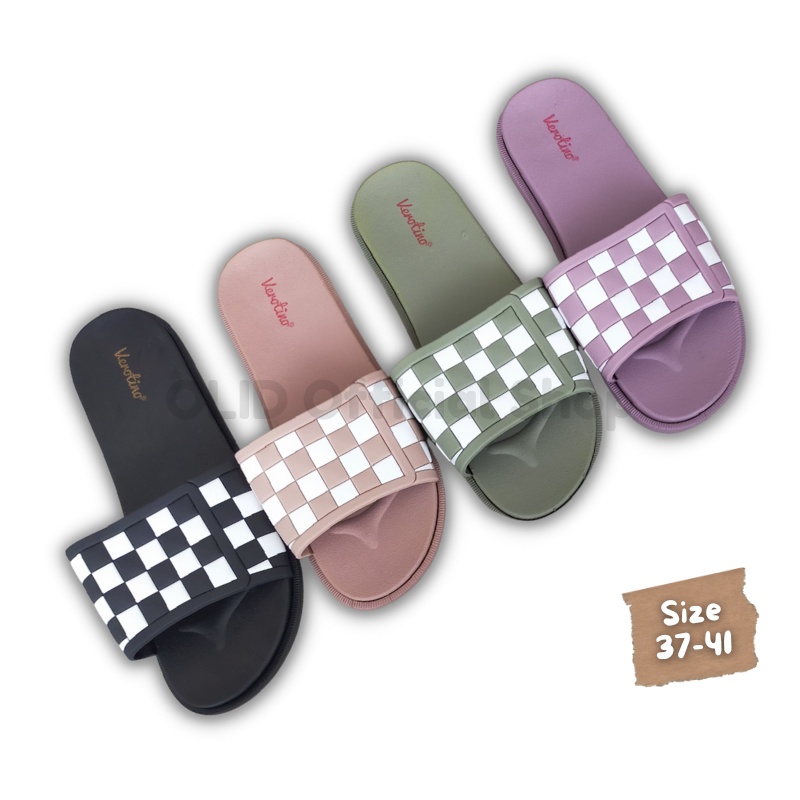 Verotino A733 - Sandal Selop Karet Wanita Perempuan Dewasa Bahan Karet Import Premium