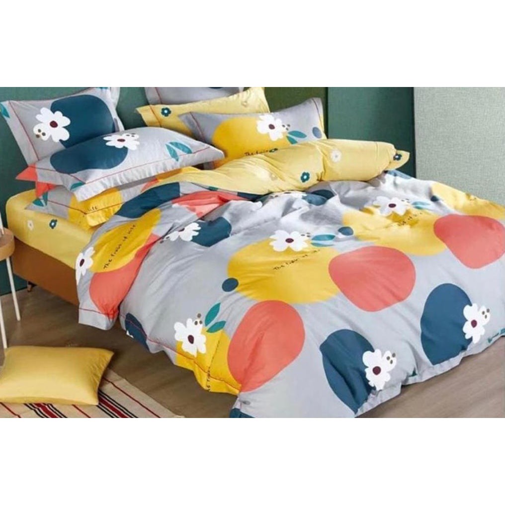 Vhepra Sprei Katun Motif Sakuru