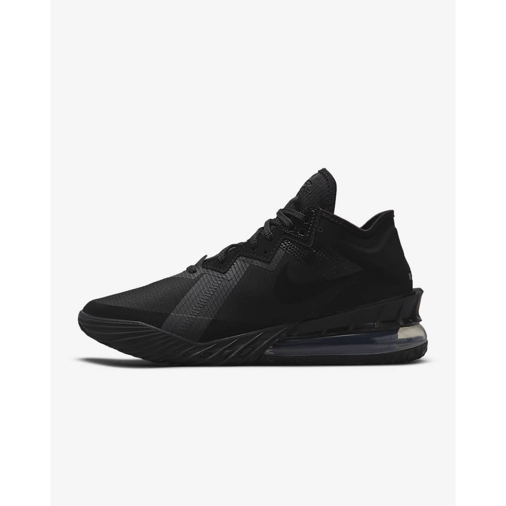 Nike LeBron 18 Low Black Black Basketball Original