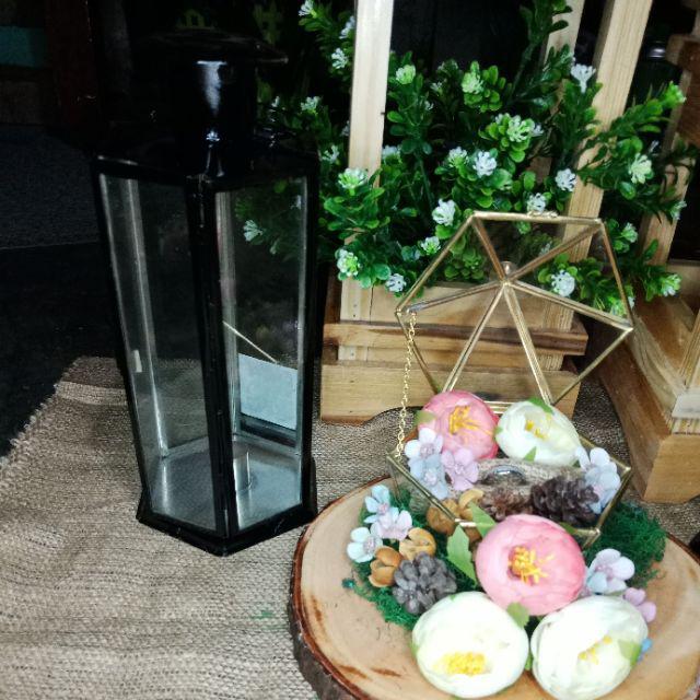 Lentera Lilin Pawn Black