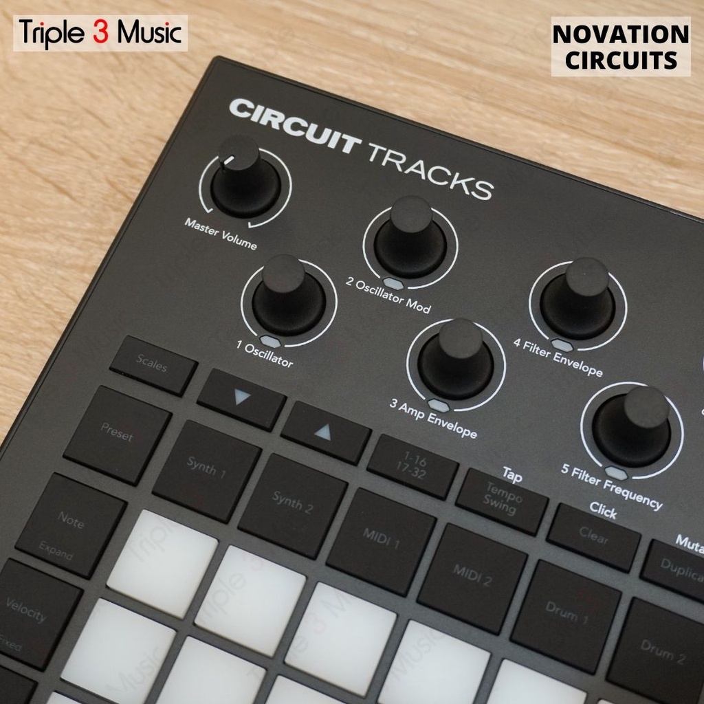 Novation Circuit Tracks Standalone Groove box Sampler