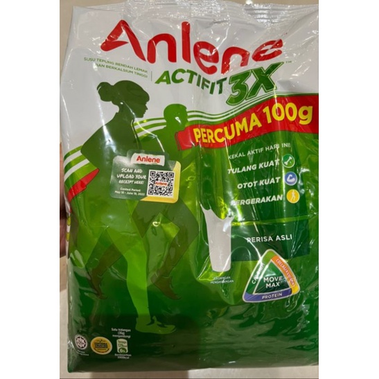 

Anlene Actifit 3x & Gold 5x 1Kg