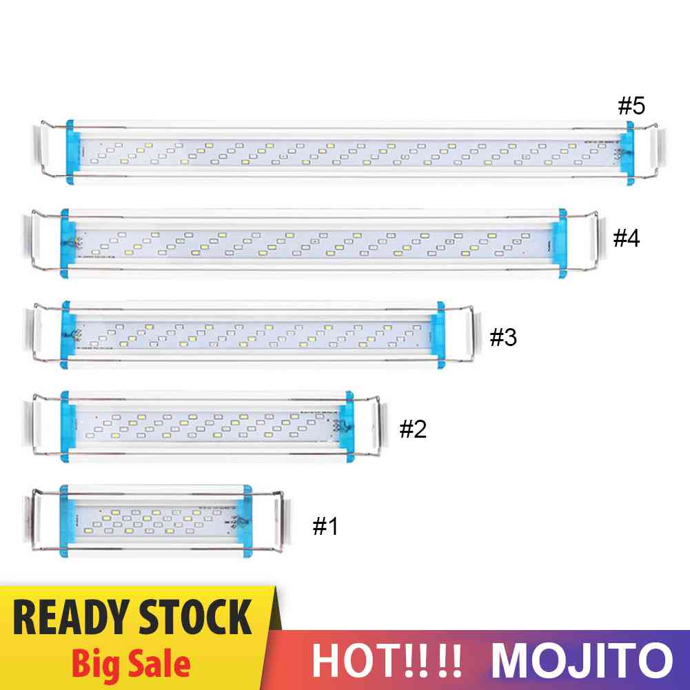 Lampu Bar LED Slim Dengan Klip EU Untuk Pertumbuhan Tanaman Akuarium