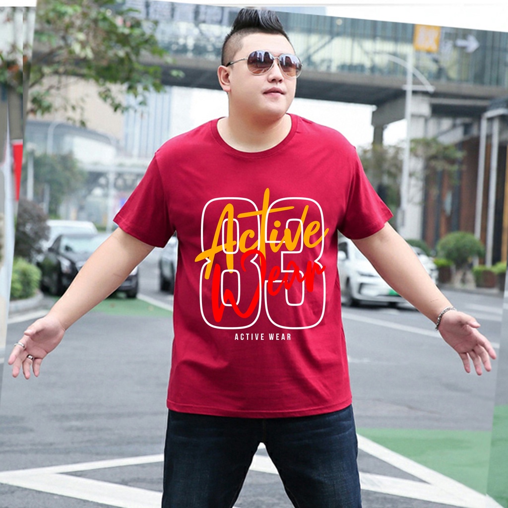 Baju Kaos Pria Jumbo Siap 88 Tshirt Bigsize XL XXL Distro DTF