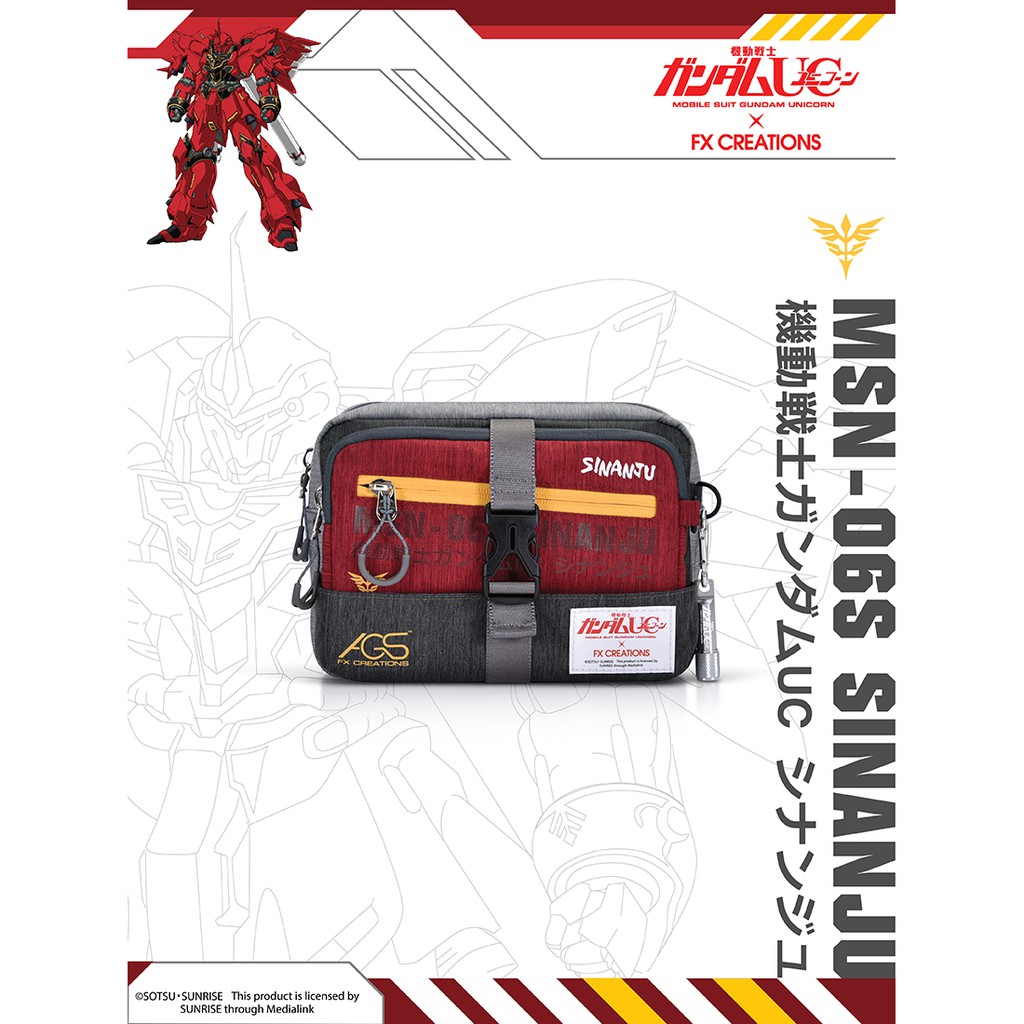 GUNDAM x FX CREATIONS Hand Bag GUC76063-89 SINANJU