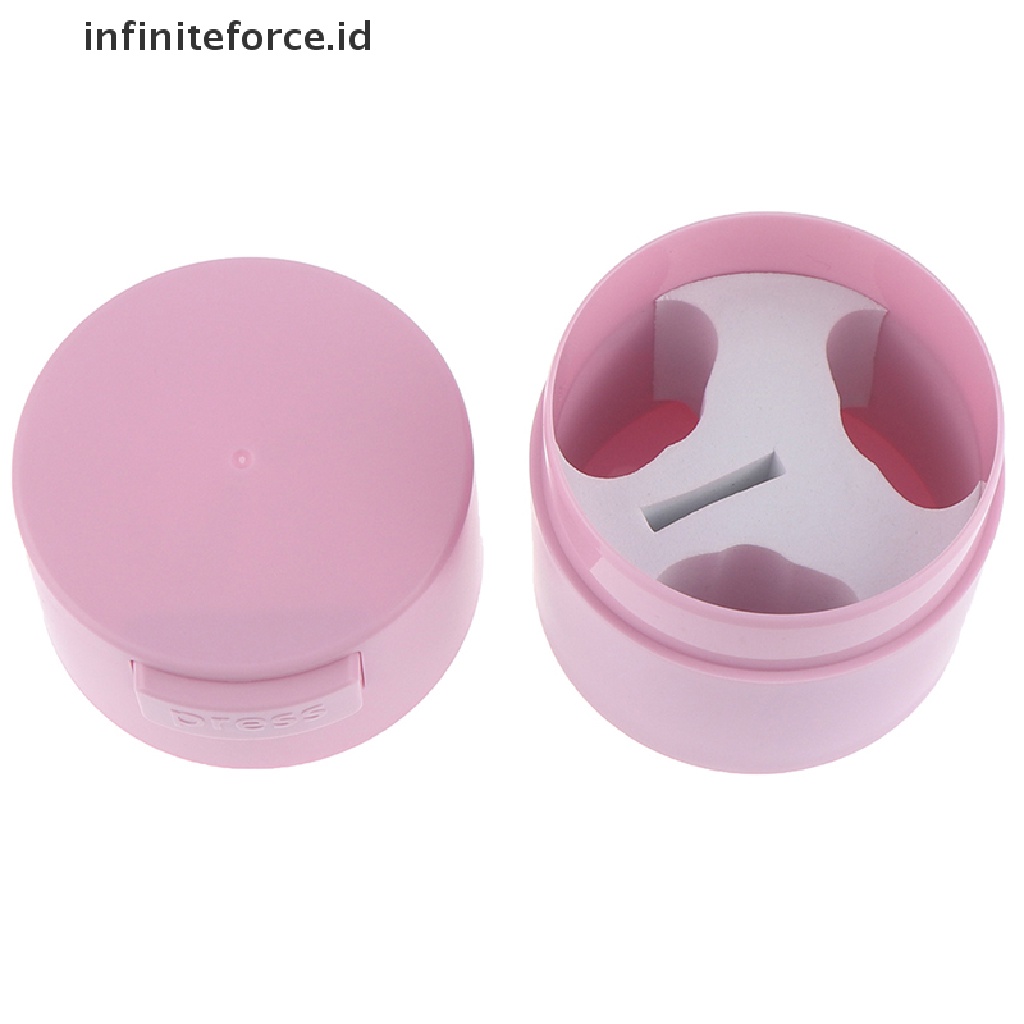 (Infiniteforce.Id) Kontainer Penyimpanan Lem Bulu Mata Bahan Karbon Aktif Matte