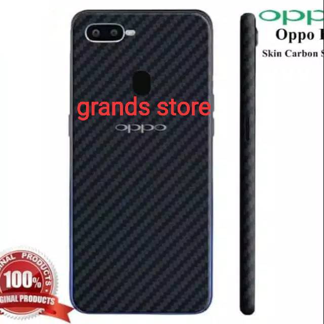 Skin karbon Oppo A7/F9 garskin carbon