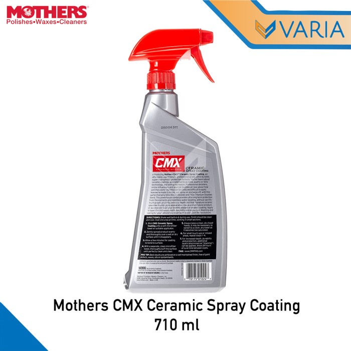 Mothers CMX Ceramic Spray Coating 710 ml Pengkilap Pelindung Cat Mobil