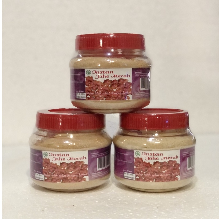 

Minuman Herbal Instan Jahe Merah dengan Gula Tebu