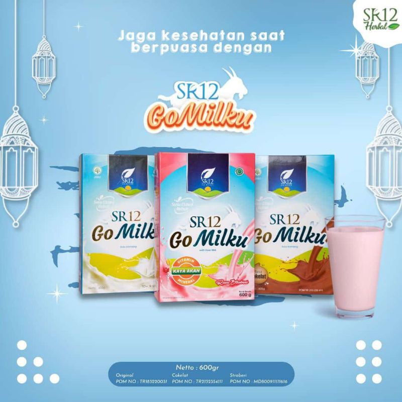 

SUSU KAMBING ETAWA GO MILKU SR12 /HERBAL TANPA CREAMER TANPA TAMBAHAN GULA