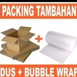 

Bubble wrap + Kardus (Khusus belanja min.150rb)
