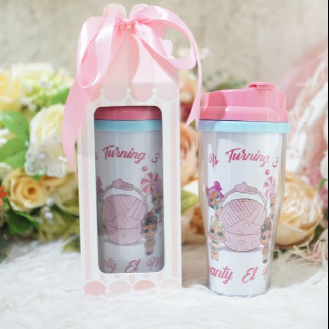 Tumbler custom/souvenir tumbler/Hampers