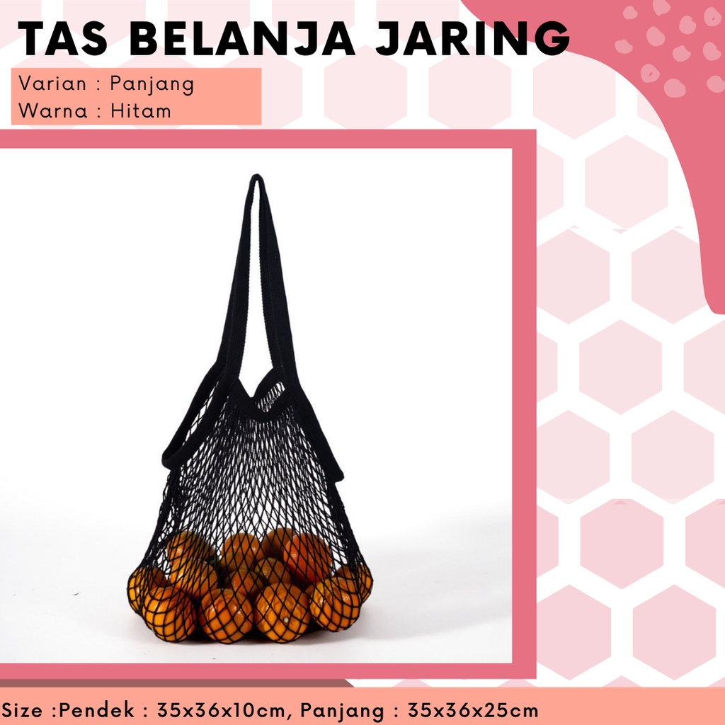 Tas Belanja Jaring / Serbaguna / Shopping Bag / Ramah Lingkungan