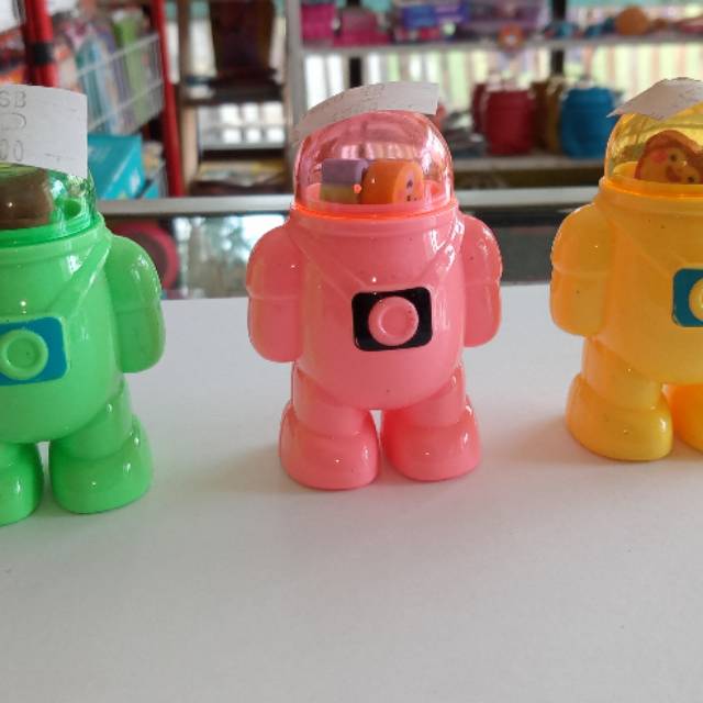 

Rautan Astronot ad 3 warna pilihan hijau. Pink dan kuning Rp. 4.500,-