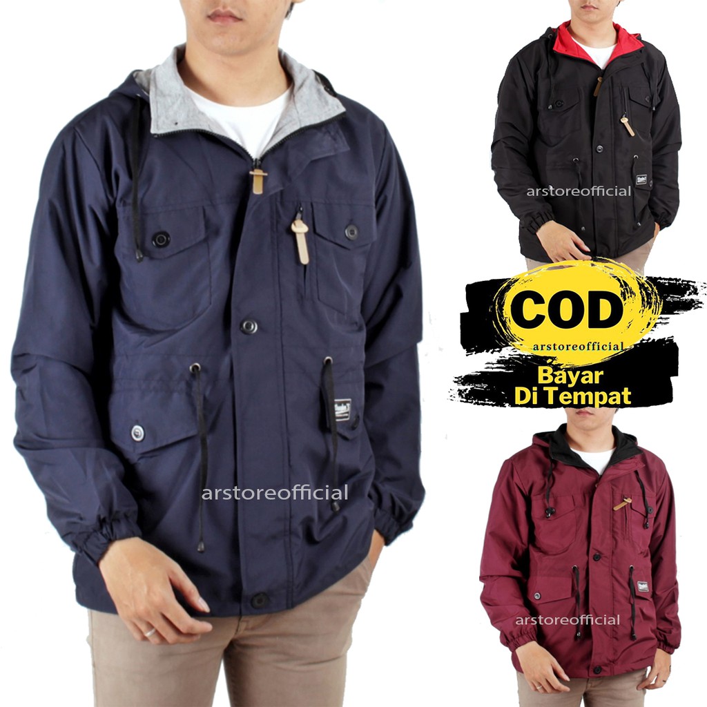 Jaket Parka Bolak Balik Original Wangkers