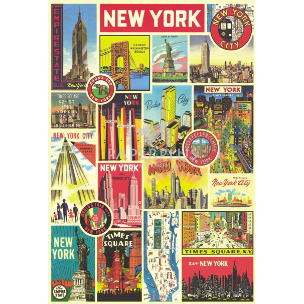 

KERTAS KADO VINTAGE NEW YORK