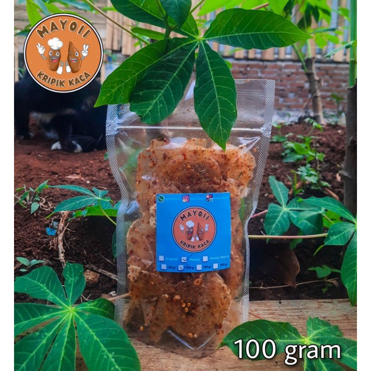 

Keripik kaca Pedas Daun Jeruk 100 gram / Kripca pedas 100 gram