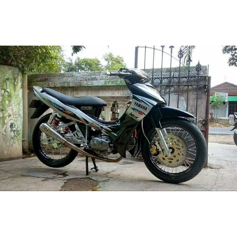 Knalpot ROB1 Stainless GP17 Jupiter Z 100% Asli