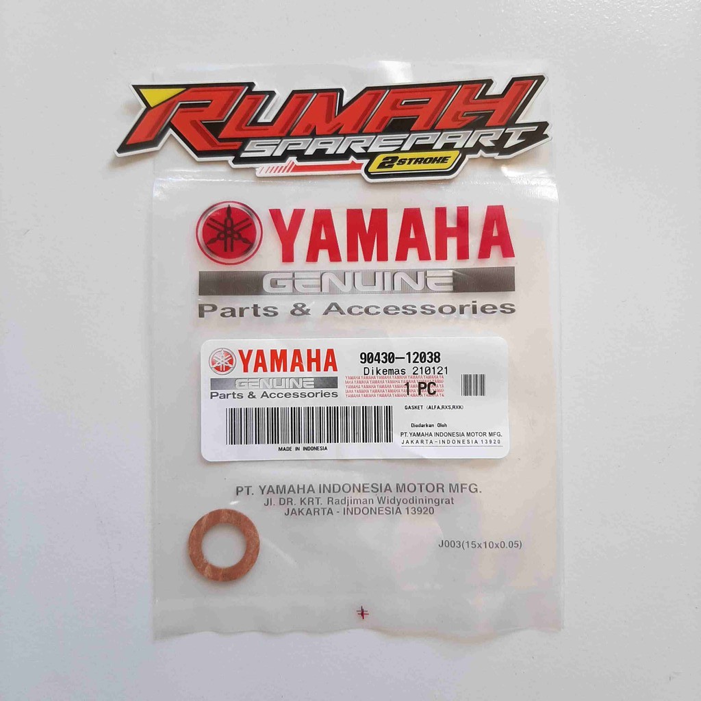 RING GASKET PAKING BAUT PEMBUANGAN OLI MESIN RXS RXK RX KING ORIGINAL