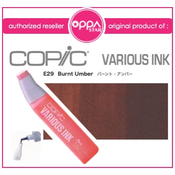 

Aman Copic Various Ink E29 25 Ml Original ( Refill Isi Ulang Copic ) Gilaa!!!