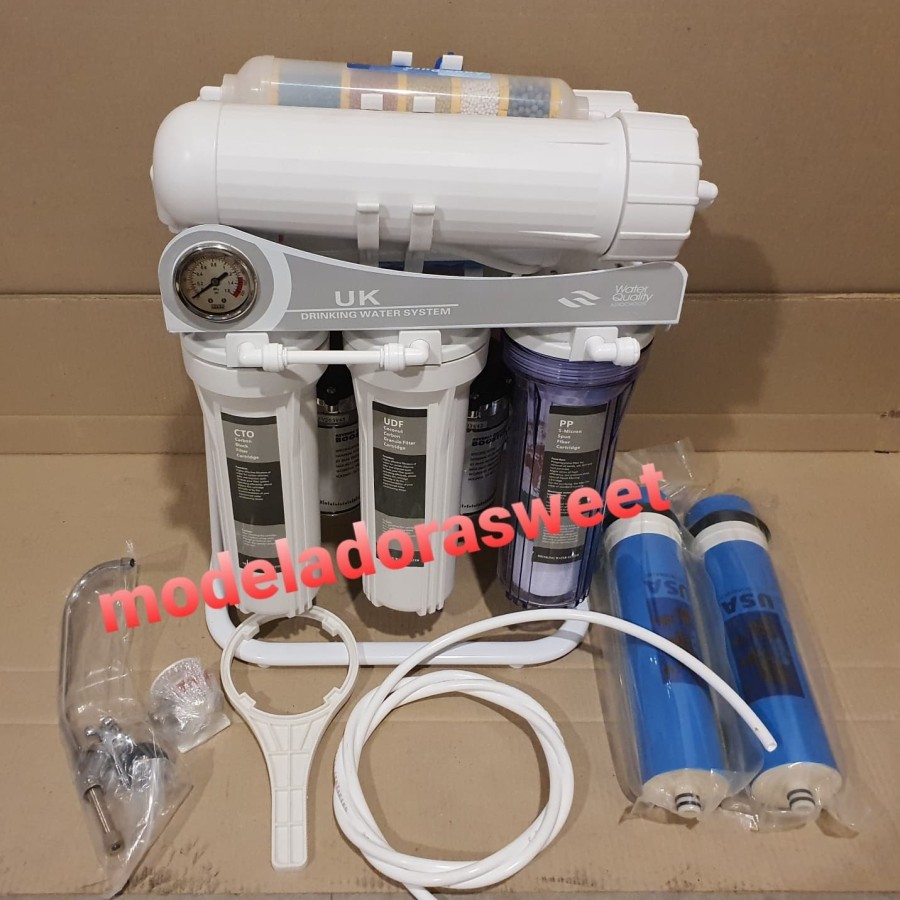 MESIN RO 1200GPD 8 STEP UK USA / RO 1200 GPD 8STEP