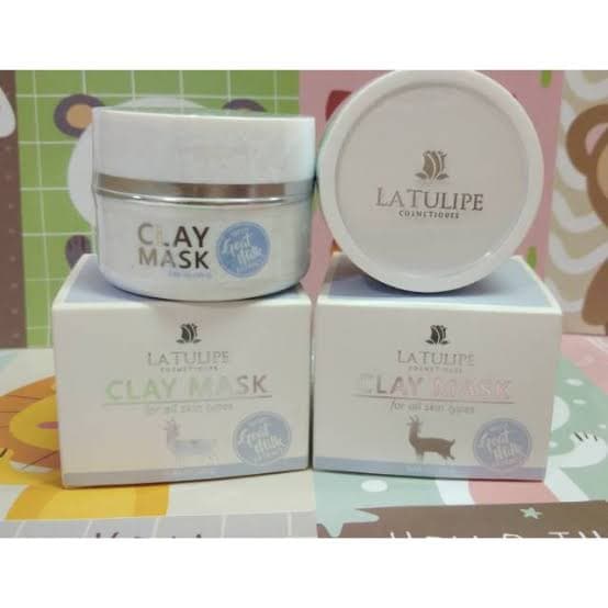 la tulipe clay mask / masker wajah tinggal pakai
