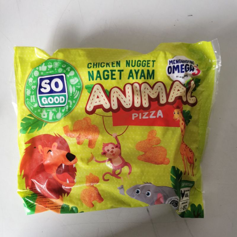 

So Good Naget Ayam Animal 400gr