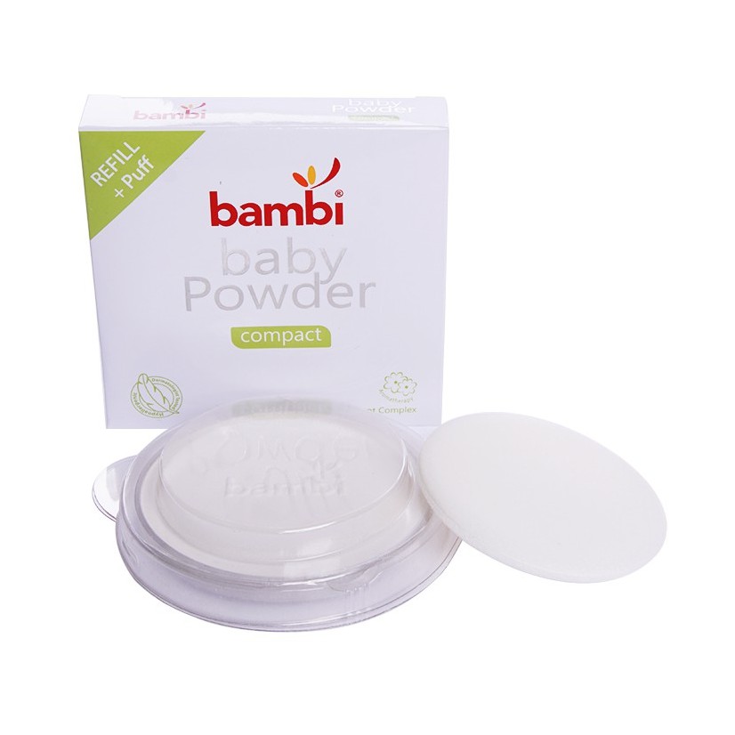 Bambi Baby Powder Compact Refill 40g