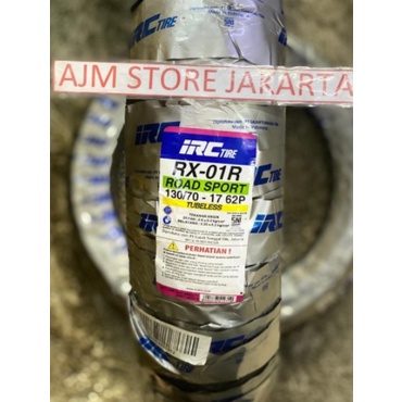 IRC RX-01R 130/70-17 Tubeless..