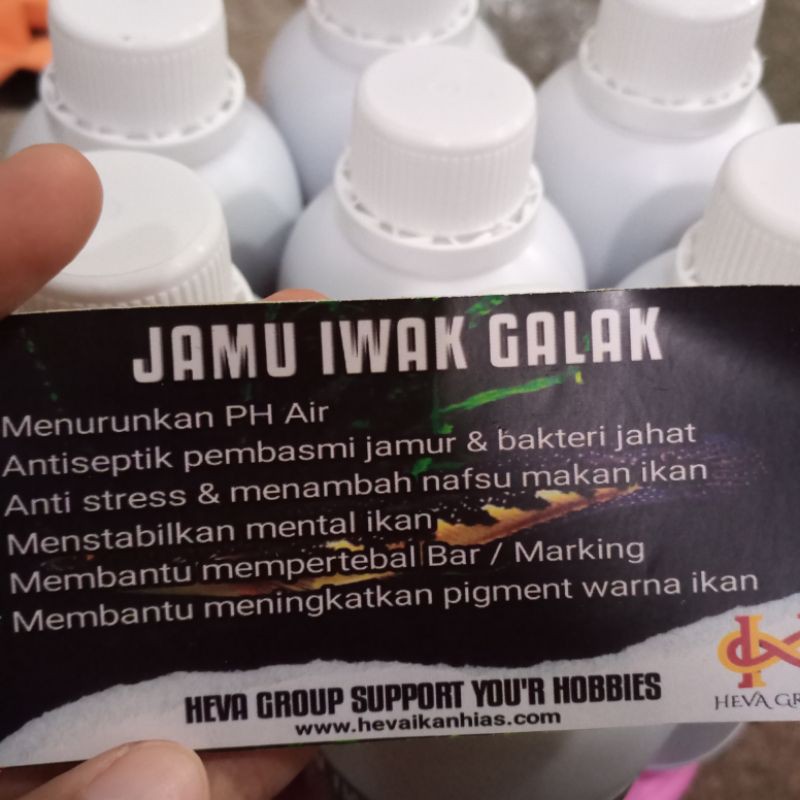 

JAMU IWAK GALAK (ikan predator) 500ml