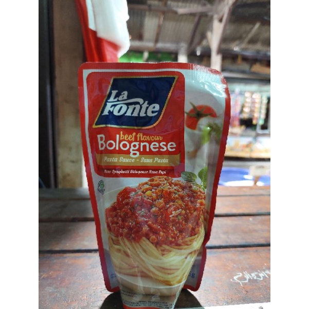 

La Fonte Saus PastaBolognese Beef 315g