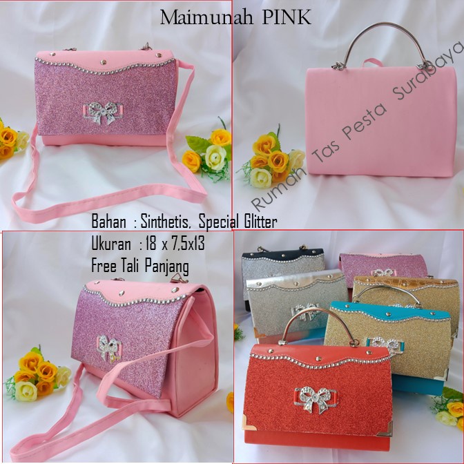 Tas Souvenir,Tas Home Made ,Tas Pesta,Maimunah PINK