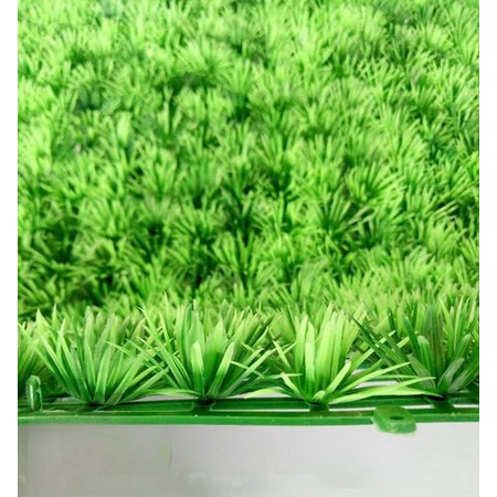 Rumput HALUS Sintetis Hiasan Plastik Dekorasi Aquarium Aquascape 25x25