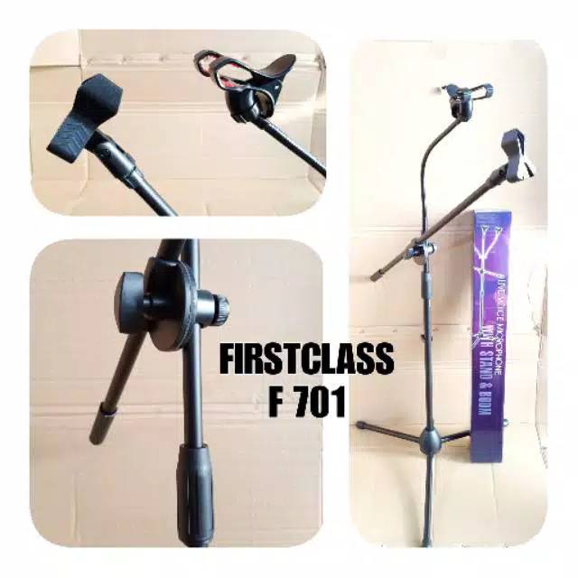 Stand mic holder hp kaki 3 bahan stand  bagus