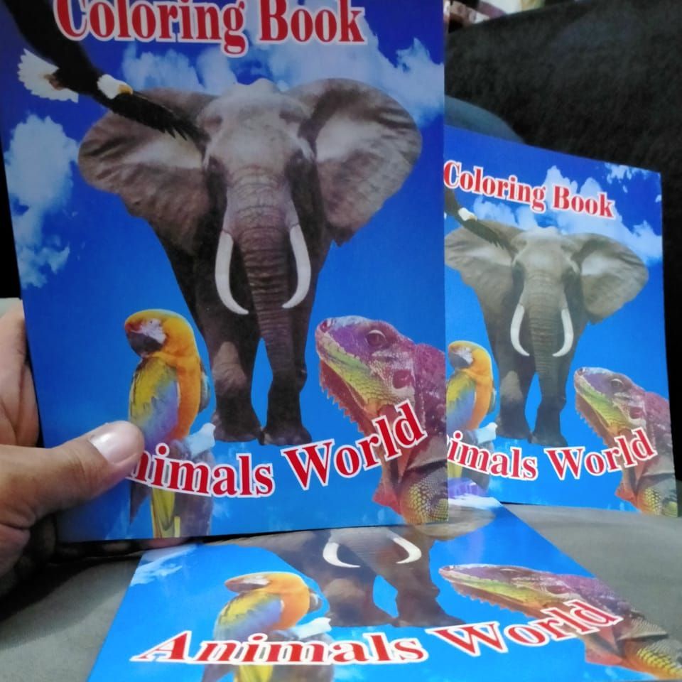 Mainan Sulap Buku - Magic Coloring Book - Buku Ajaib - Gimmick Buku - Art Alat Sulap