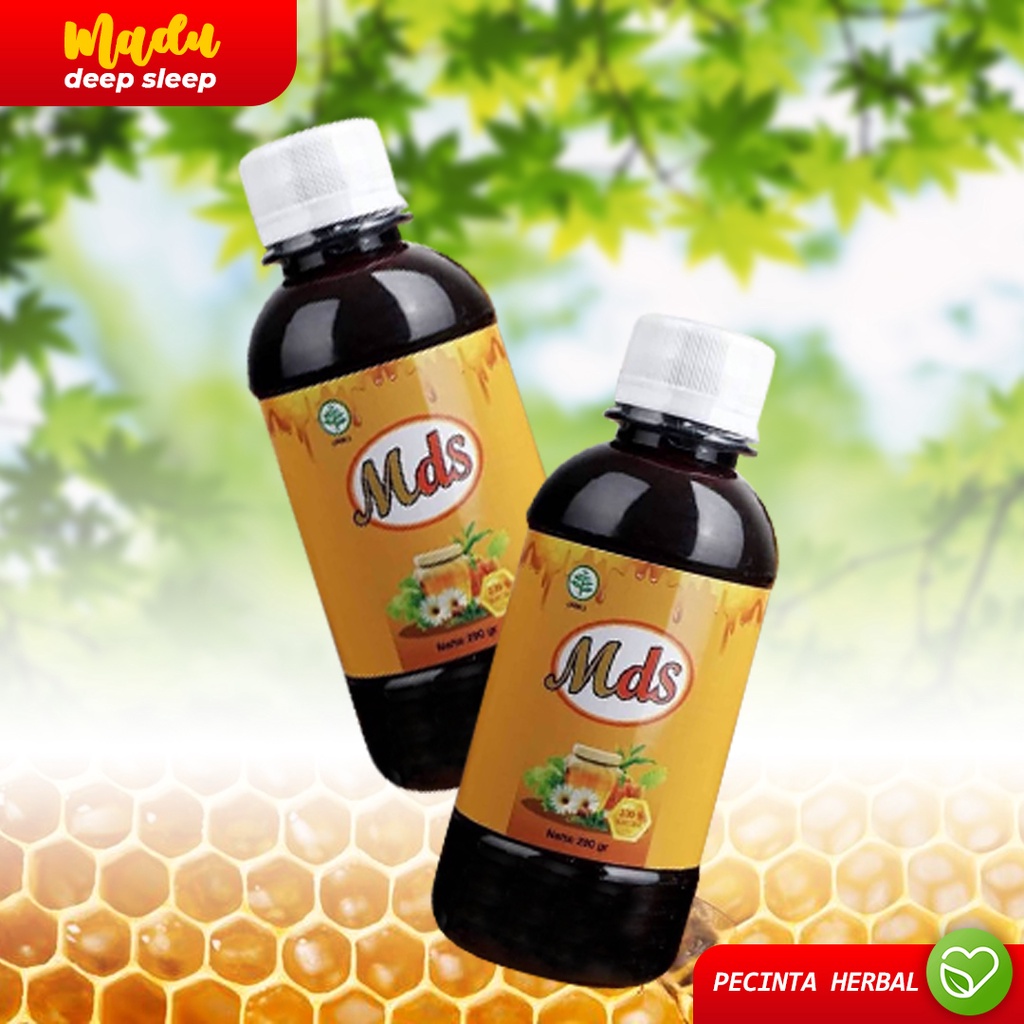 MDS MADU DEEP SLEEP Obat Tidur Herbal Insomnia - Obat Sulit Tidur Lelap Asli Ampuh - Obat Susah Tidu