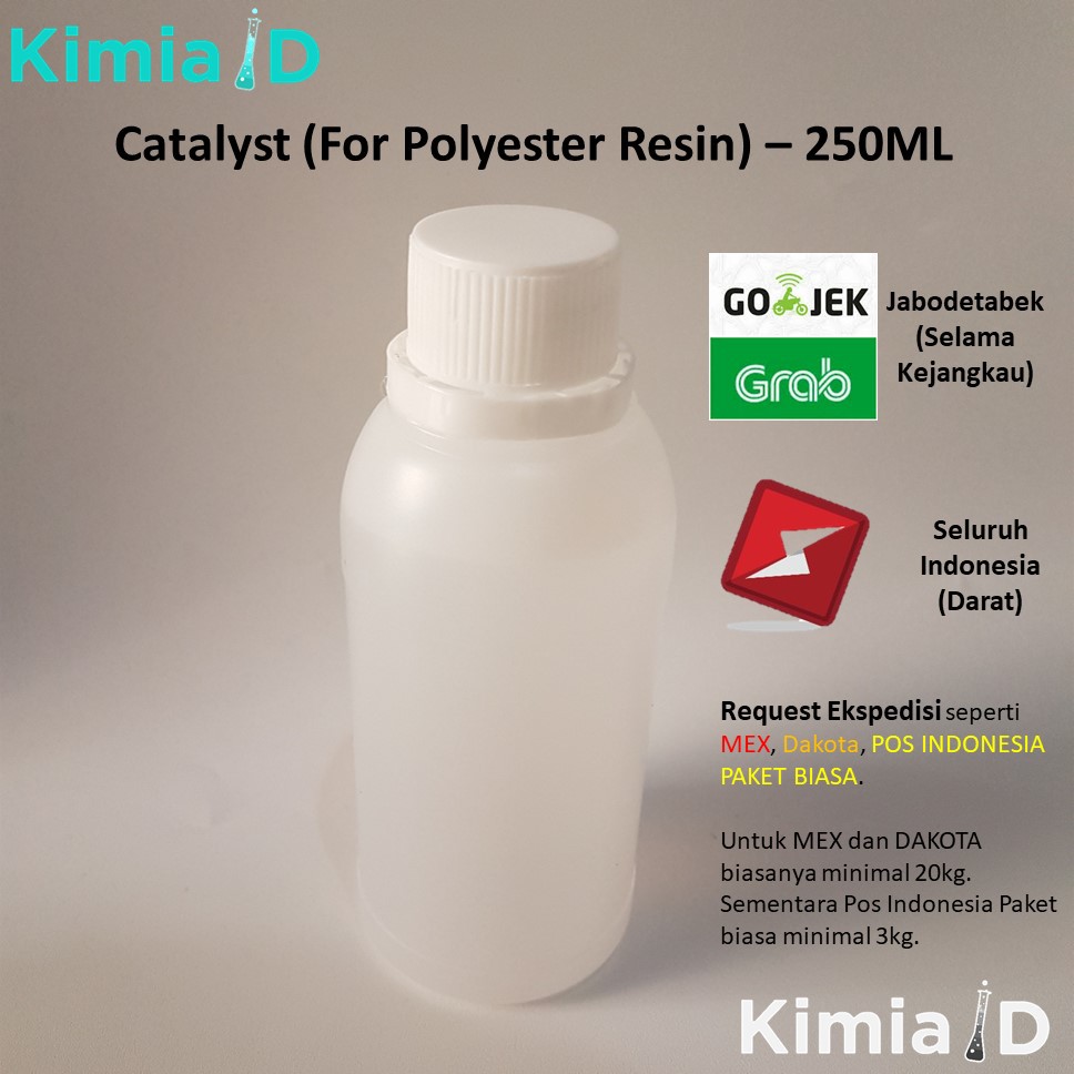 Catalyst - 250 Gram - Pengering Resin - Katalis Resin - Catalyst Resin - Katalis Resin Bening