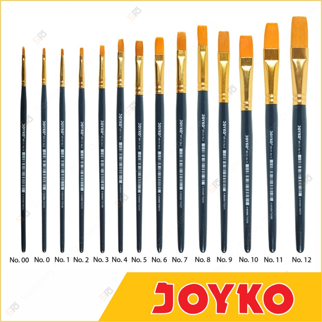 

Kuas Lukis Joyko Flat BR-10