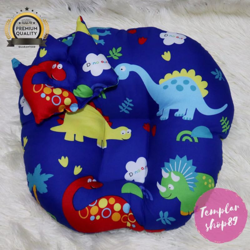 sofa bayi 2inn 1 perlengkapan tidur bayi free bantal dan tas mika dino besar