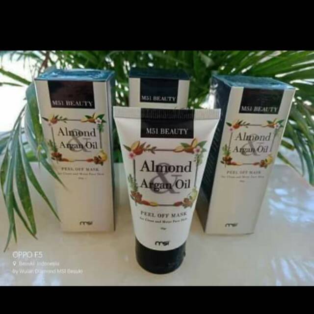 Masker Almond Argan Oil + pin aktivasi