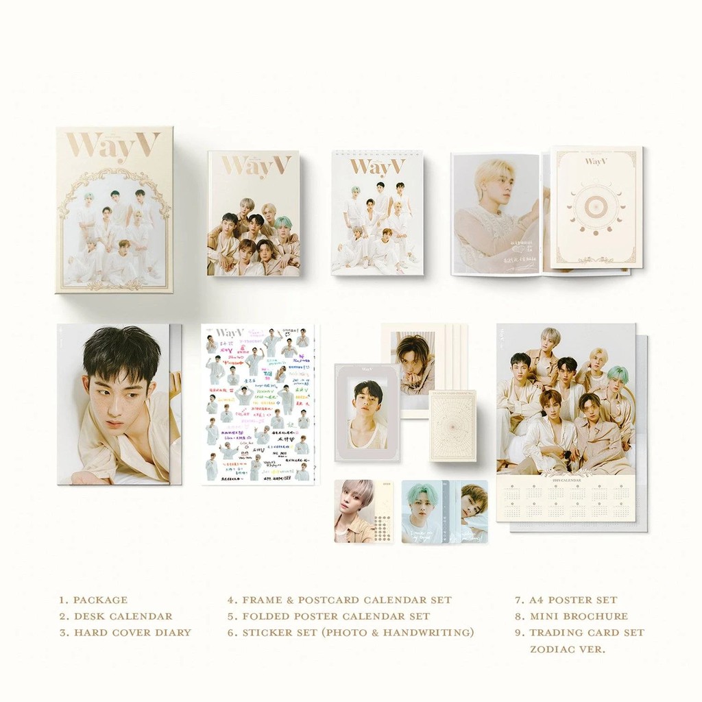 [BOOKED] WAYV SEASON GREETING 2021 FULLSET SEALED
