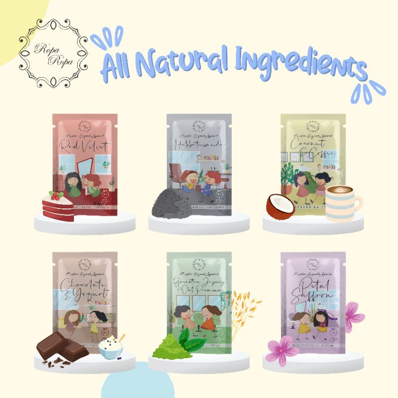 [Reseller Resmi] Masker Organik Roparopa