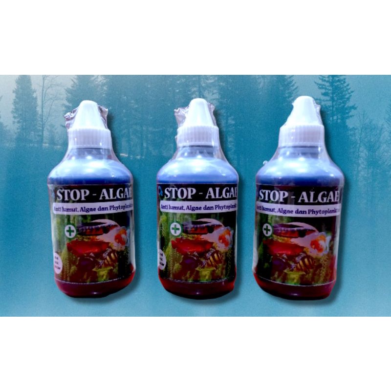 Obat Anti Lumut O2 STOP ALGAE 100ml