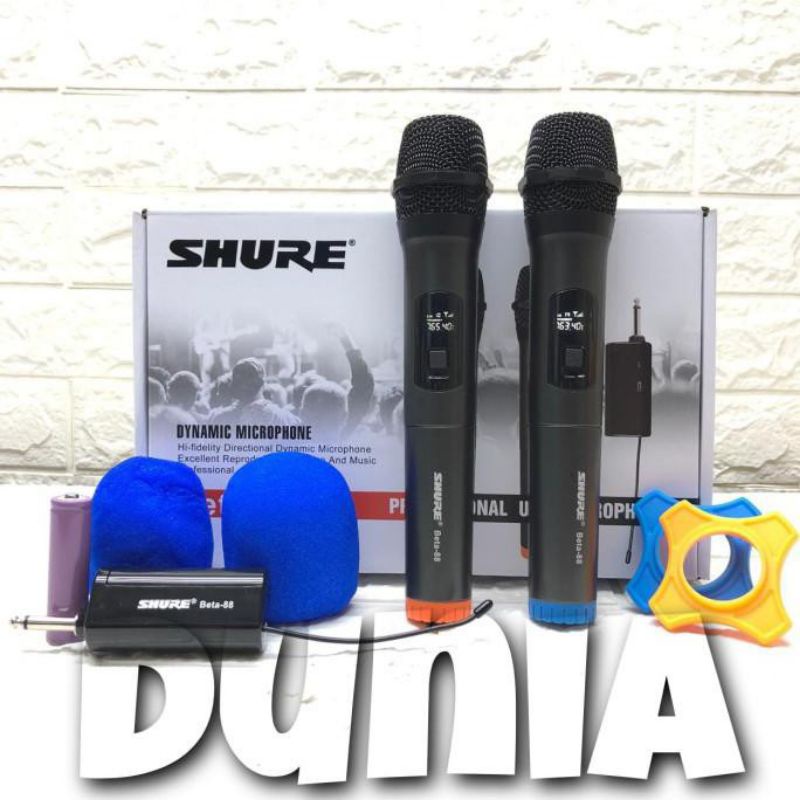mic Wireless Shure Beta 88 Double Mic