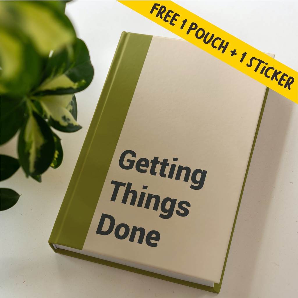 

Buku Catatan Journal Notebook Agenda, Dotted, dan Polos Getting Things Done Leon Paperworks