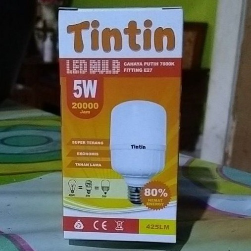 LAMPU LED TINTIN 5 WATT