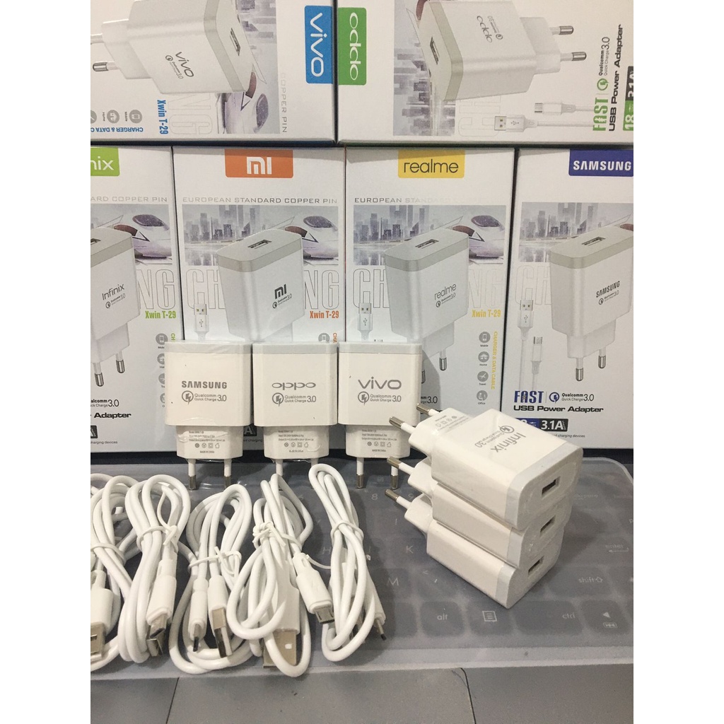 charger brand TD-T29 2.A 5G FAST  USB POWER ADAPTOR / TRAVEL CHARGER