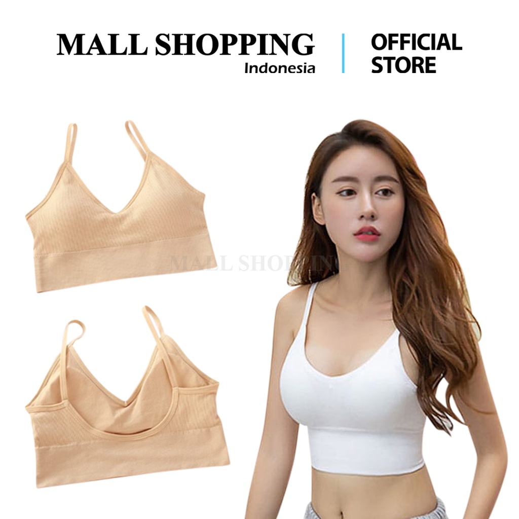 (COD) BRA WANITA SPORT BRA MOTIF SENAM BRALETTE ZUMBA BH YOGA MALLSHOPPING