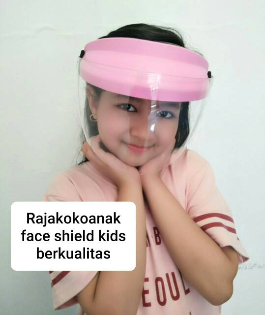 FACE SHIELD KIDS BUKA TUTUP BERKUALITAS